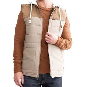 MENS Color block Hooded Vest - Outpost Makers